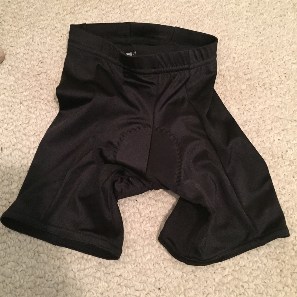 Trek child biking shorts small youth black